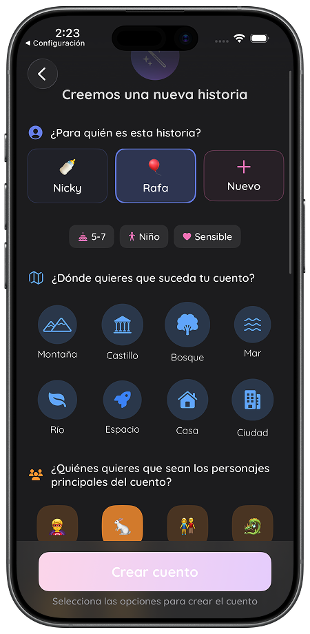 Personalizar